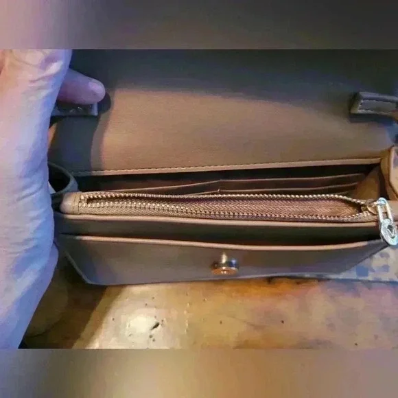 Valentino Orlandi crossbody bag in taupe NWT - Picture 7 of 10